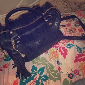 Steven Madden Logo Satchel